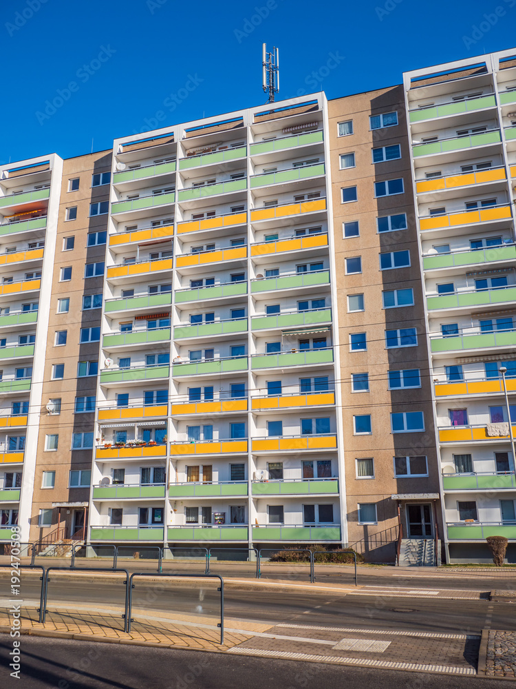 Fototapeta premium Plattenbau