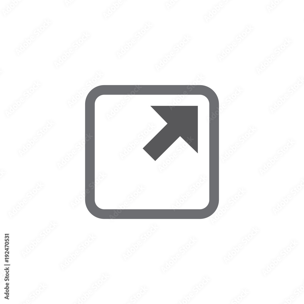 External Link Icon with Arrow & Box for leaving site External Link Icon with Arrow & Box for leaving site