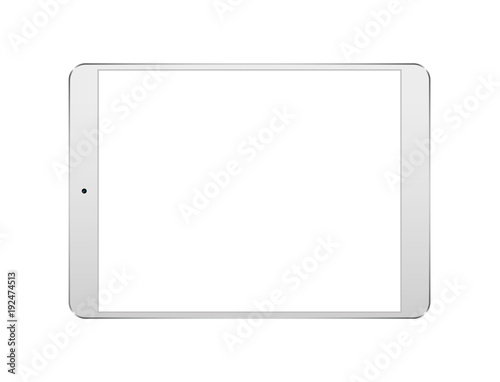 Tablet pc. Vector illustration