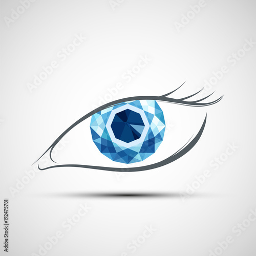 Icon human eye
