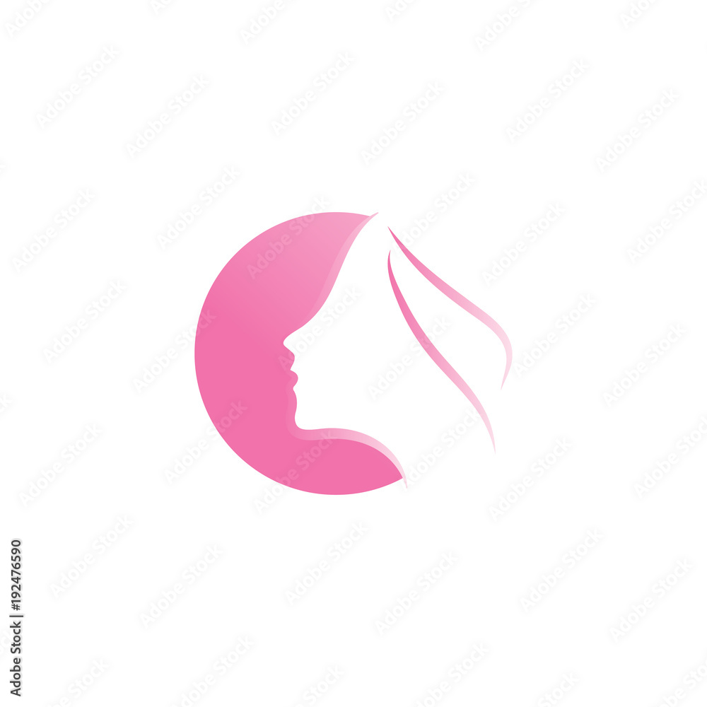 Spa aesthetic logo design template vector Spa aesthetic logo design template vector