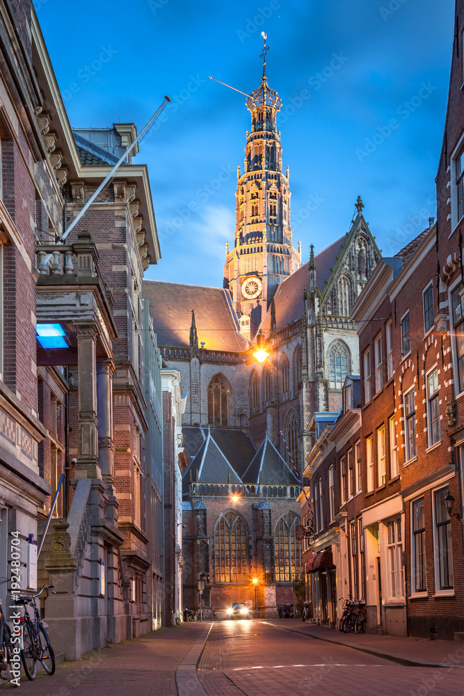 Cityscape Haarlem center