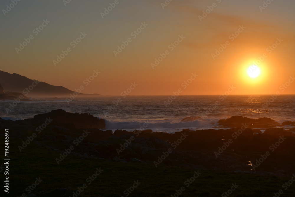 Atardecer en el Atlántico