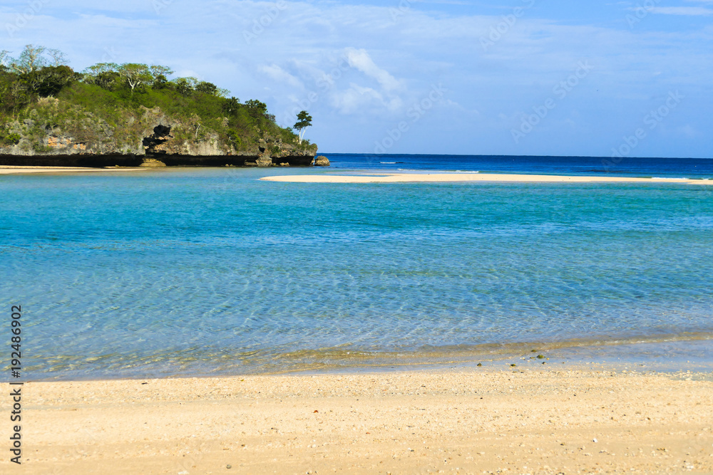 Paradise  on the island of Fiji