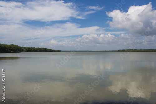 wonderful lagoon in Tangalle  Sri Lanka.