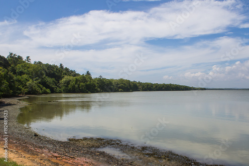 wonderful lagoon in Tangalle, Sri Lanka.