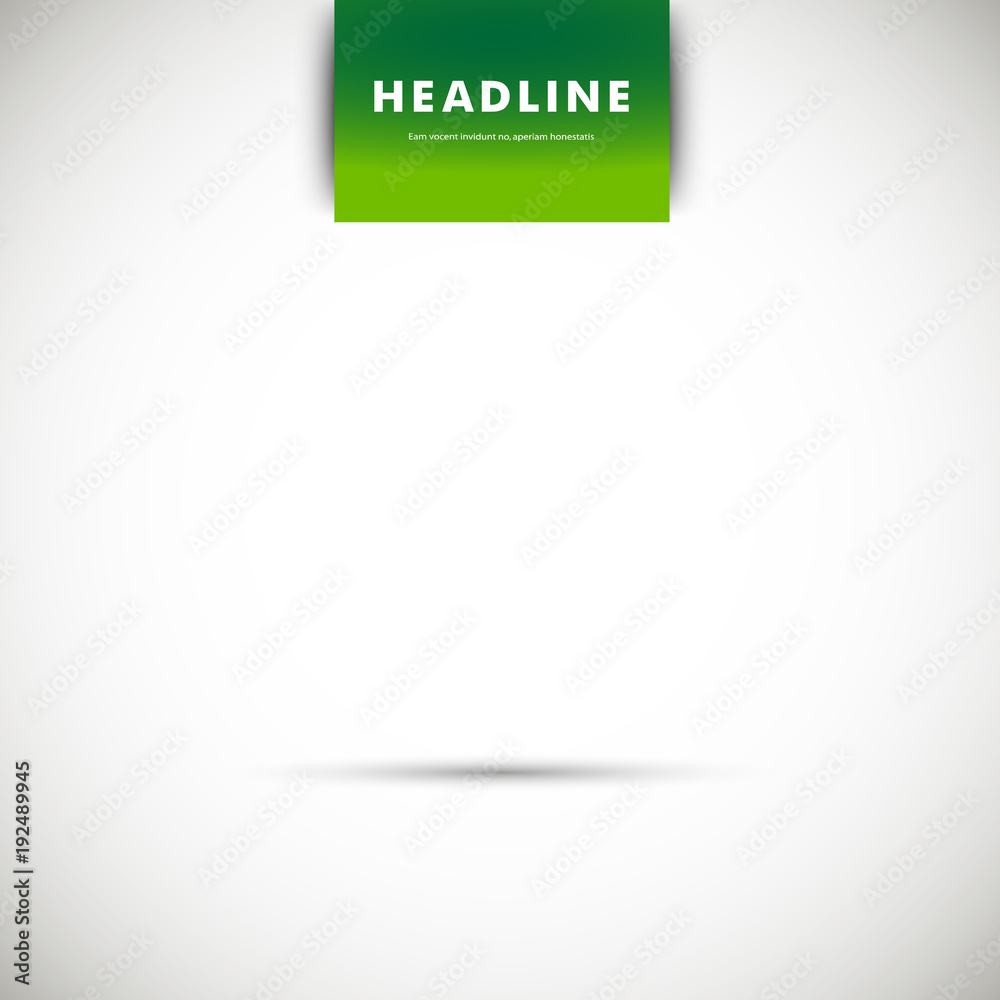 Obraz premium Simple gray background with color inserts