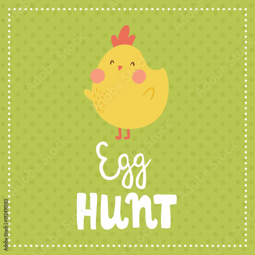 egg hunt card