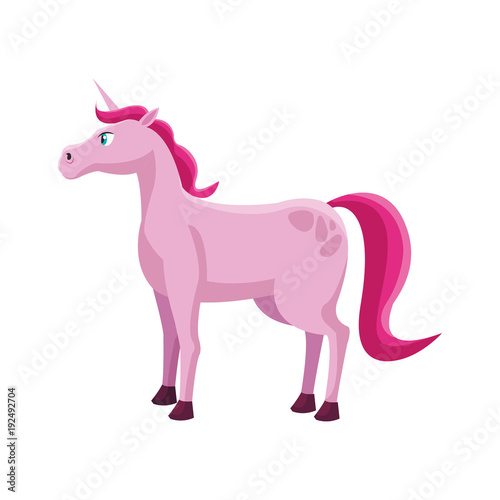 Pony fantastic horse cartoon icon vector illustration graphic design © Jemastock