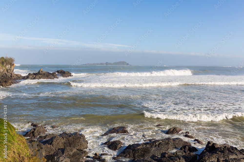 Seascape of Mundaka, Spain
