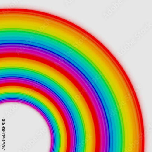 Rainbow circles  vector
