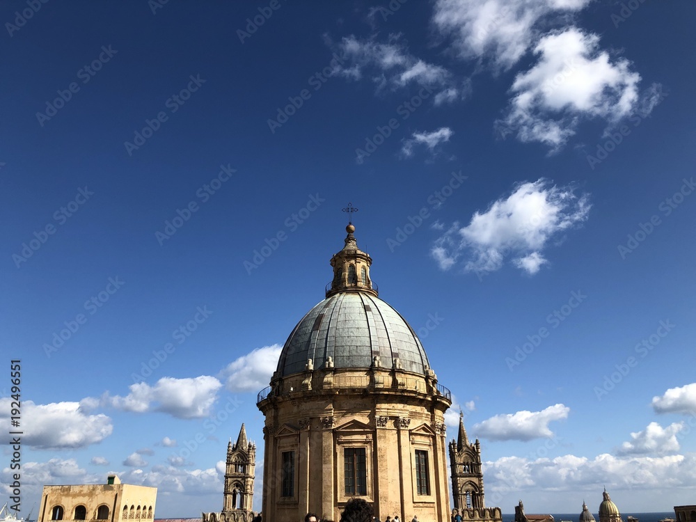 Palermo - la cupola della Cattedrale