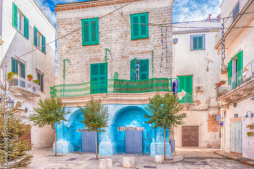 Photography Ancient historical center of Monopoli, Puglia, Italy