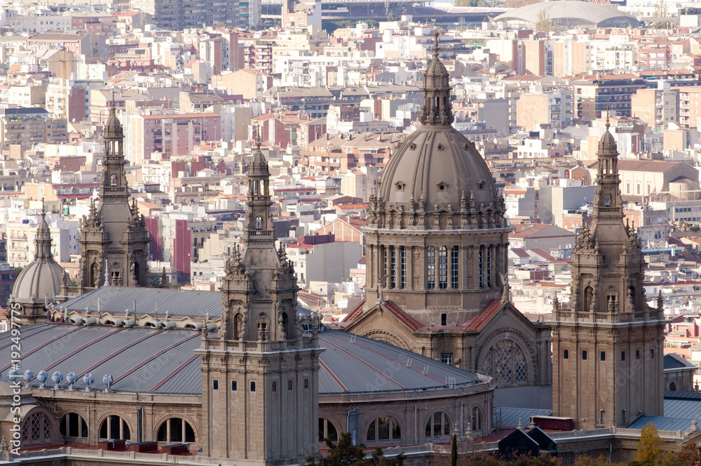Obraz premium Montjuic National Palace