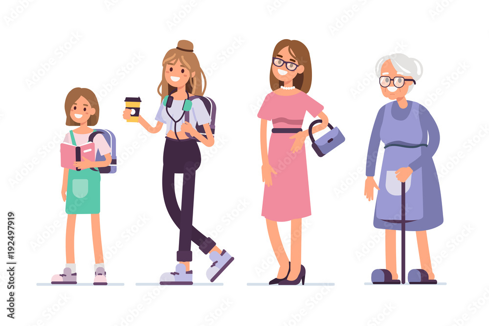 Generations of woman