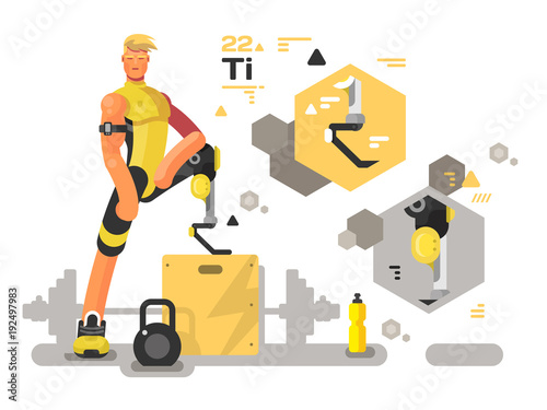Prostheses for sport and fitness
