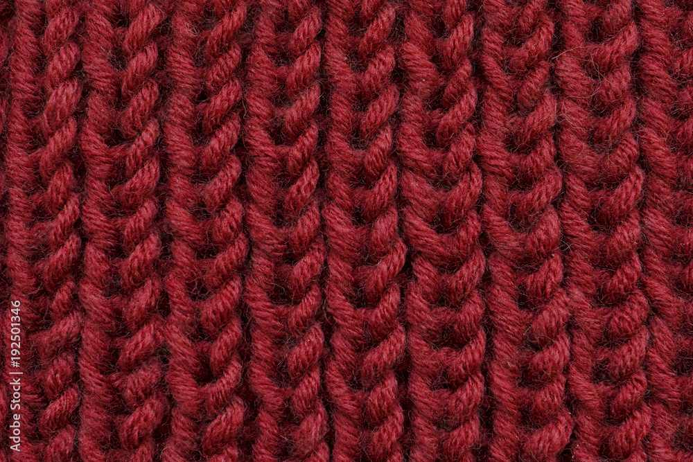 Background texture is a tricate cloth, knitting and loops