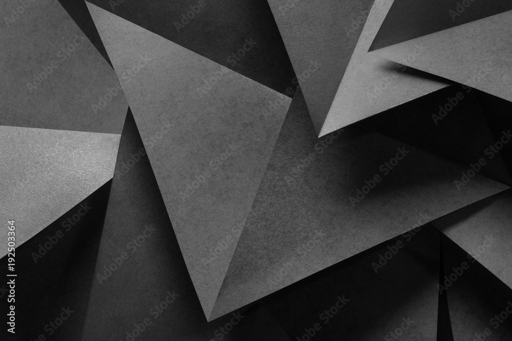 Geometric shapes of paper, abstract background. Geometric shapes of paper, abstract background.