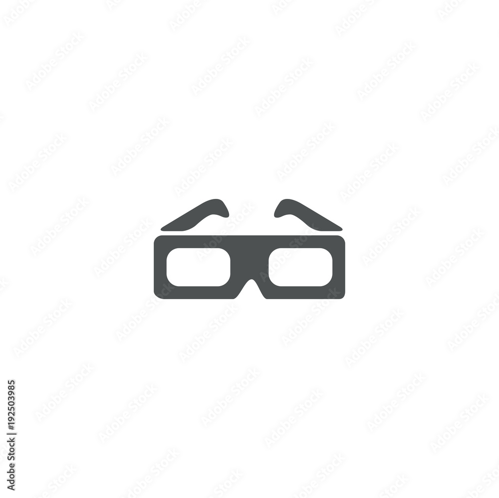 3D glasses icon. sign design 3D glasses icon. sign design
