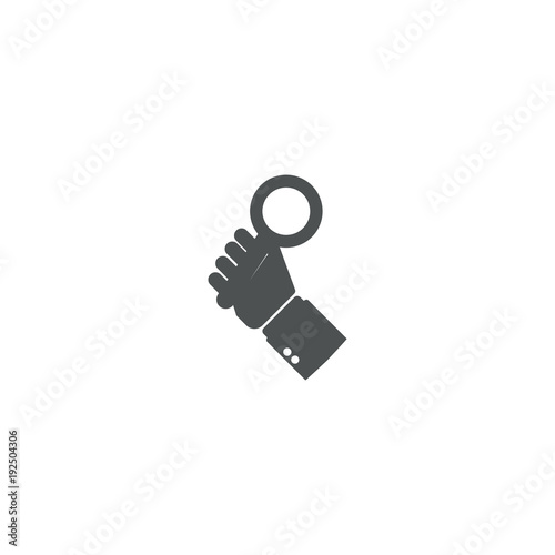 lupa icon. sign design