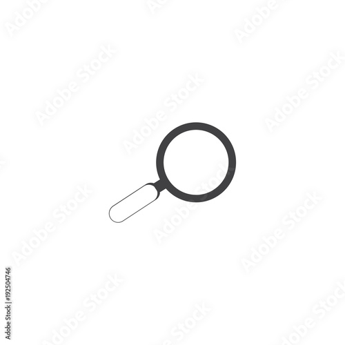lupa icon. sign design