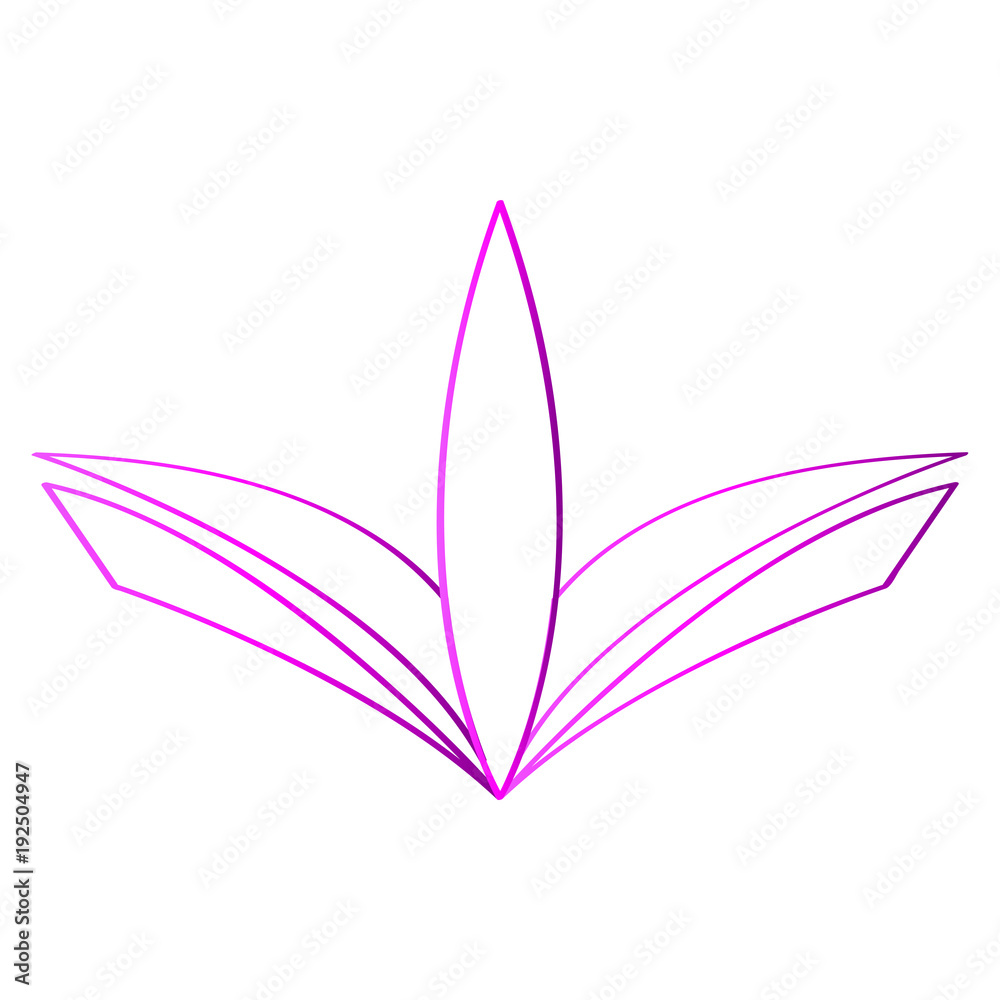 Isolated spa logo Isolated spa logo