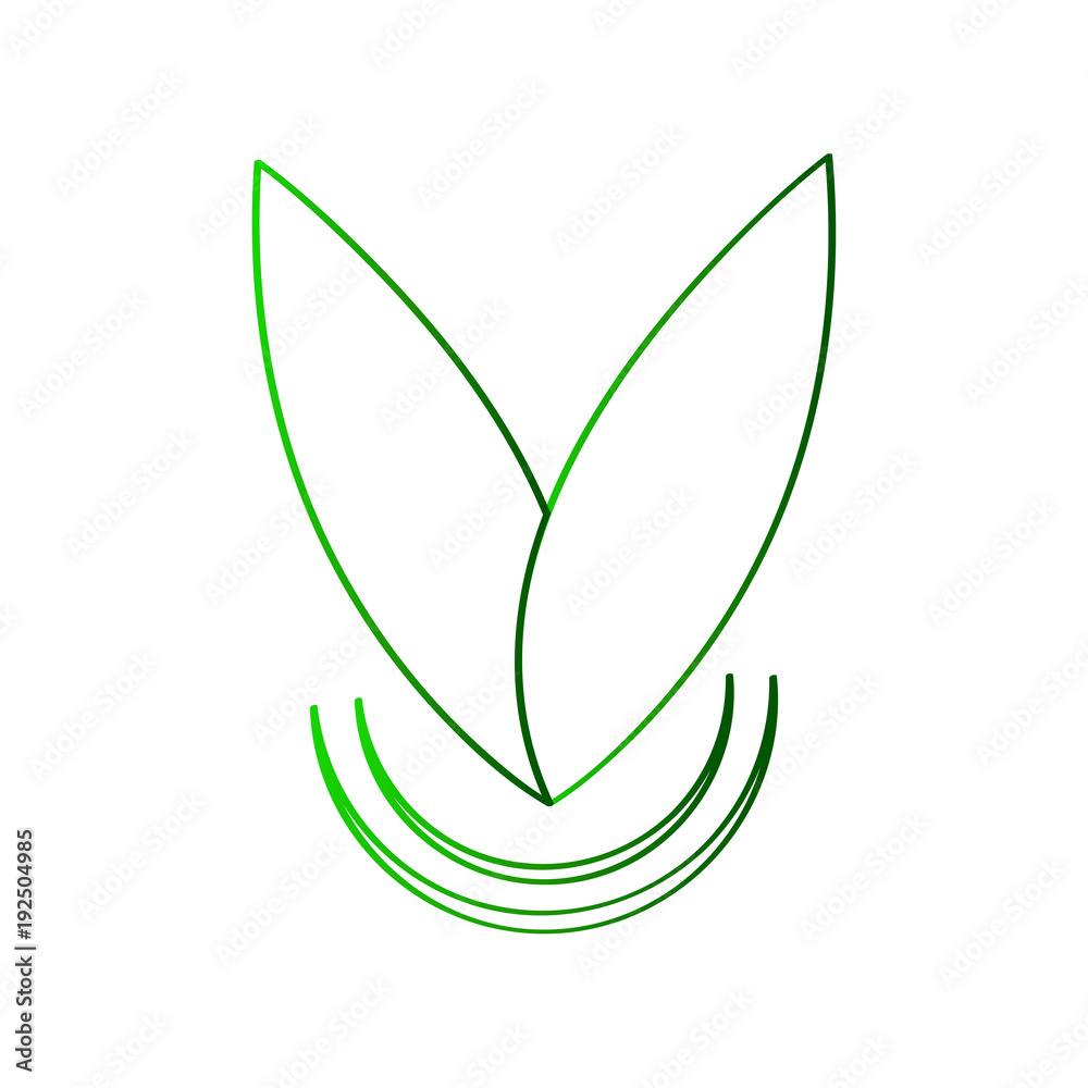 Isolated spa logo