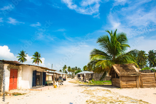 Jambiani village  Zanzibar. Tanzania.