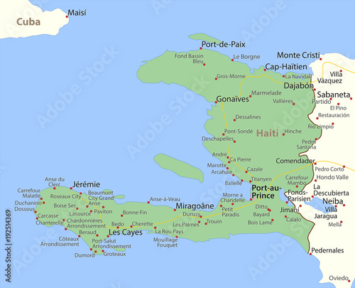Haiti-World-Countries-VectorMap-A