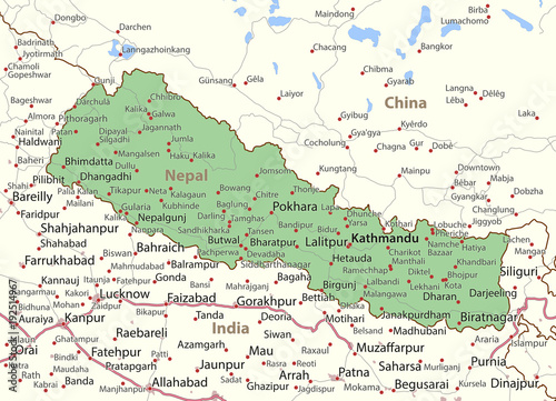 Nepal-World-Countries-VectorMap-A
