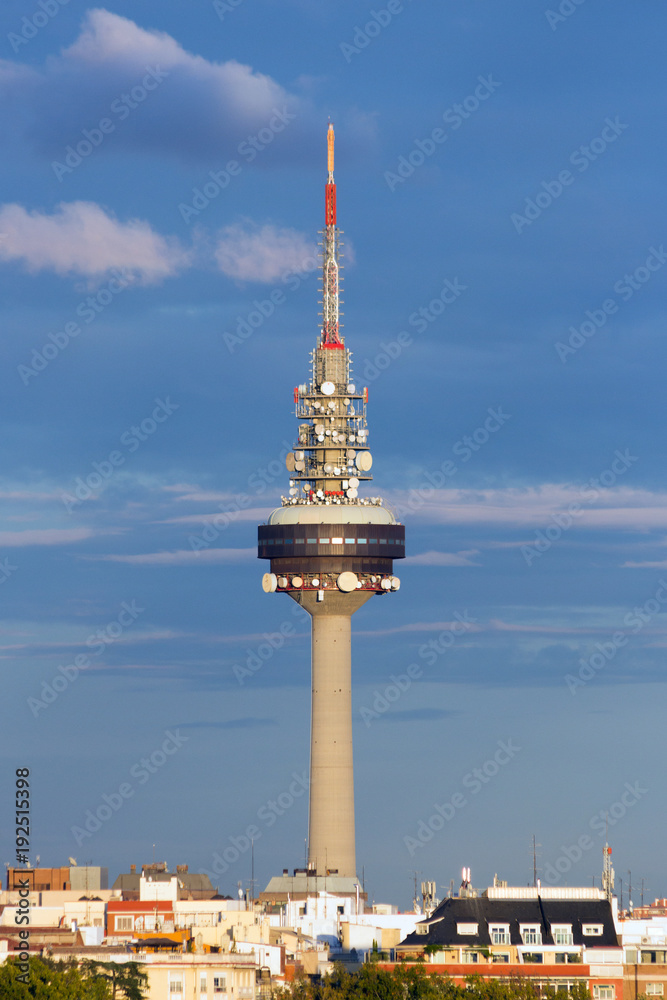 Obraz premium Torrespana Television Tower Madrid