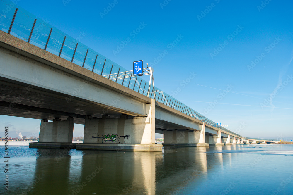 The Zeeburgerbridge highway to Amsterdam IJburg The Zeeburgerbridge highway to Amsterdam IJburg