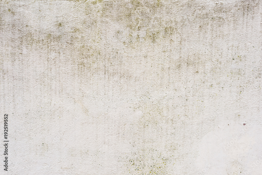 Textured background of a tiled wall with traces of moisture in the form of a green fungus vertical traces. Grunge texture Textured background of a tiled wall with traces of moisture in the form of a green fungus vertical traces. Grunge texture
