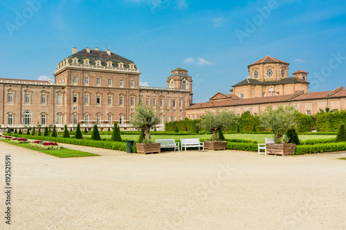 Turin, Piedmont ,Italy, 08 July 2017. Reggia of Venaria Reale, near Turin, in Piedmont, Italy photo
