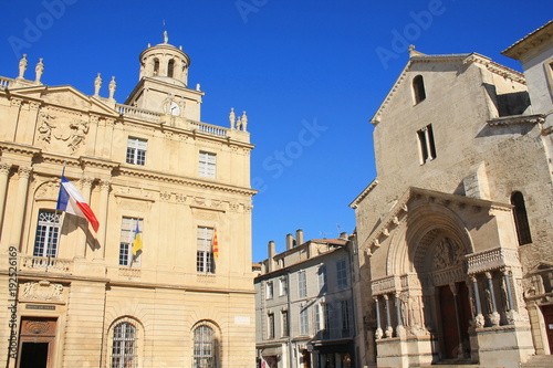 Place de la République à Arles, France