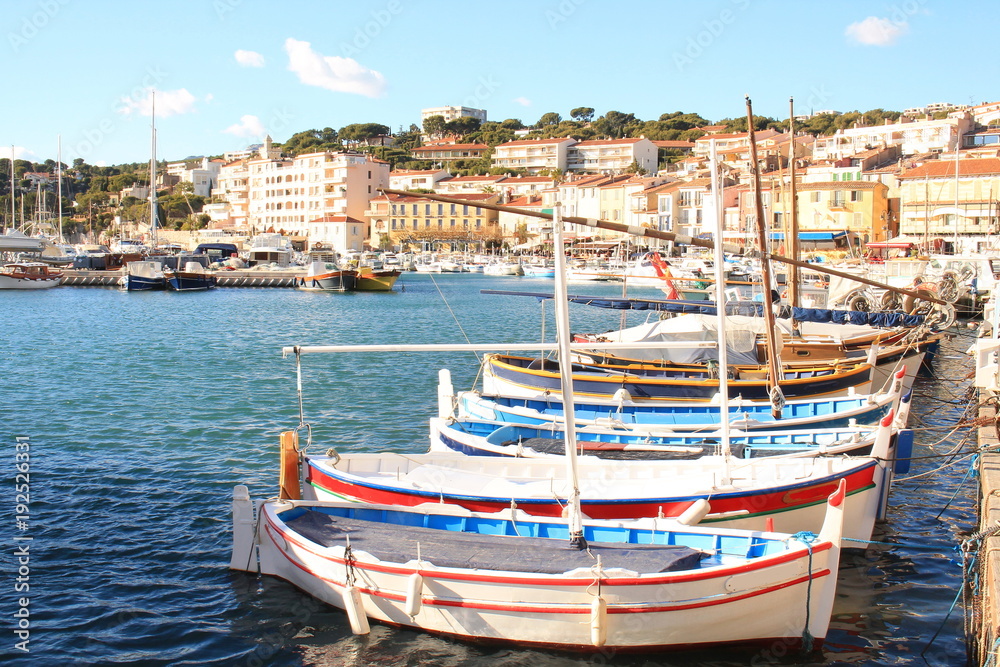 Vieux port de Cassis, Provence-Alpes-Côte d'Azur, France
