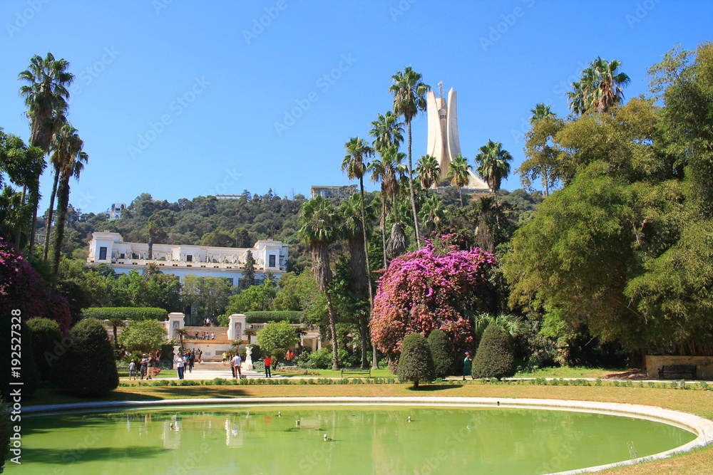 Naklejka premium Jardin botanique d'Alger, Algérie