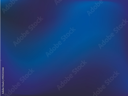 Abstract dark blue blurred background. Smooth gradient texture color. Vector illustration. Wavy, dynamic website pattern © annagolant