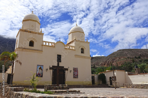 Photography Iglesia Nuestra Señora del Rosario en Tilcara, Jujuy, Argentina