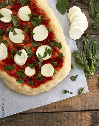 Obraz na płótnie Pizza w salonie