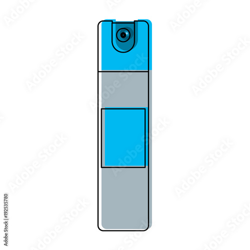 bottle spray air freshener disinfectant clean vector illustration