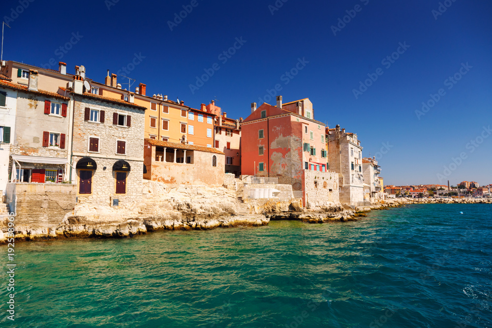 Fototapeta premium The old town of Rovinj Istria