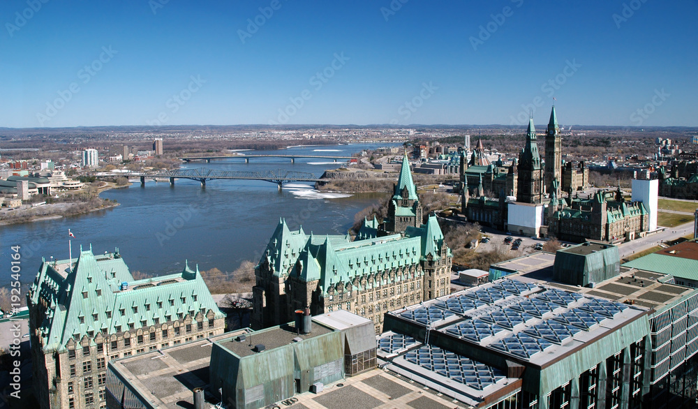 Ottawa aerial view