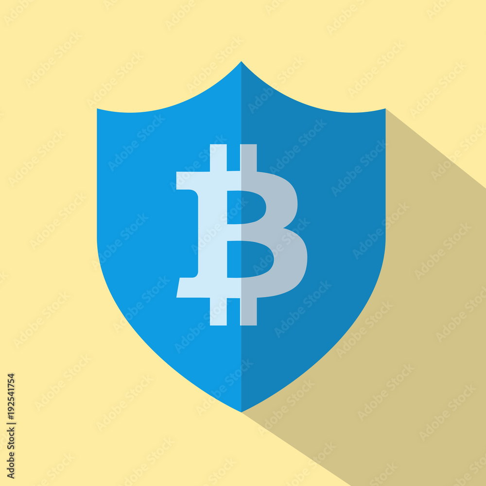 Obraz premium Shield Symbol - Online Digital Currencies