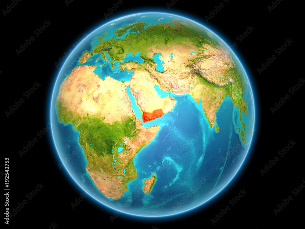Yemen on planet Earth Yemen on planet Earth