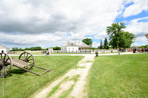 Wheel Cart at Fort Garry
