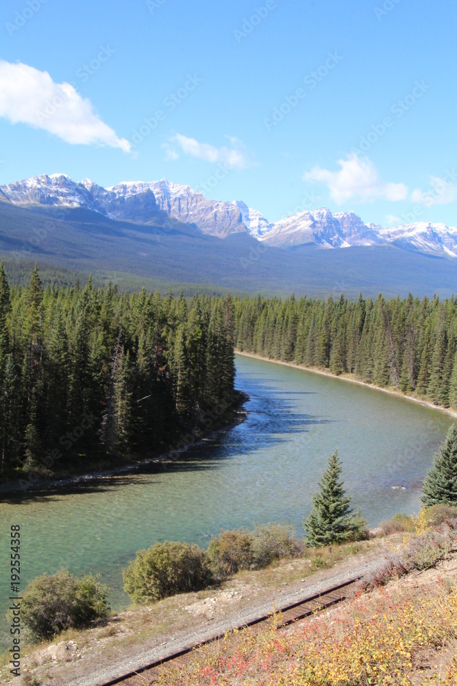 Bend In The River, Banff National Park, Alberta