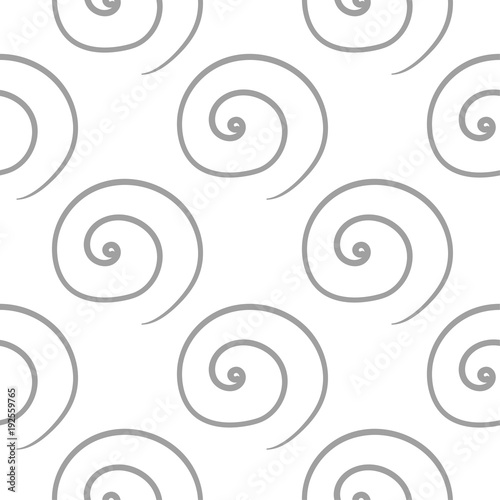 Light gray geometric print. Seamless pattern