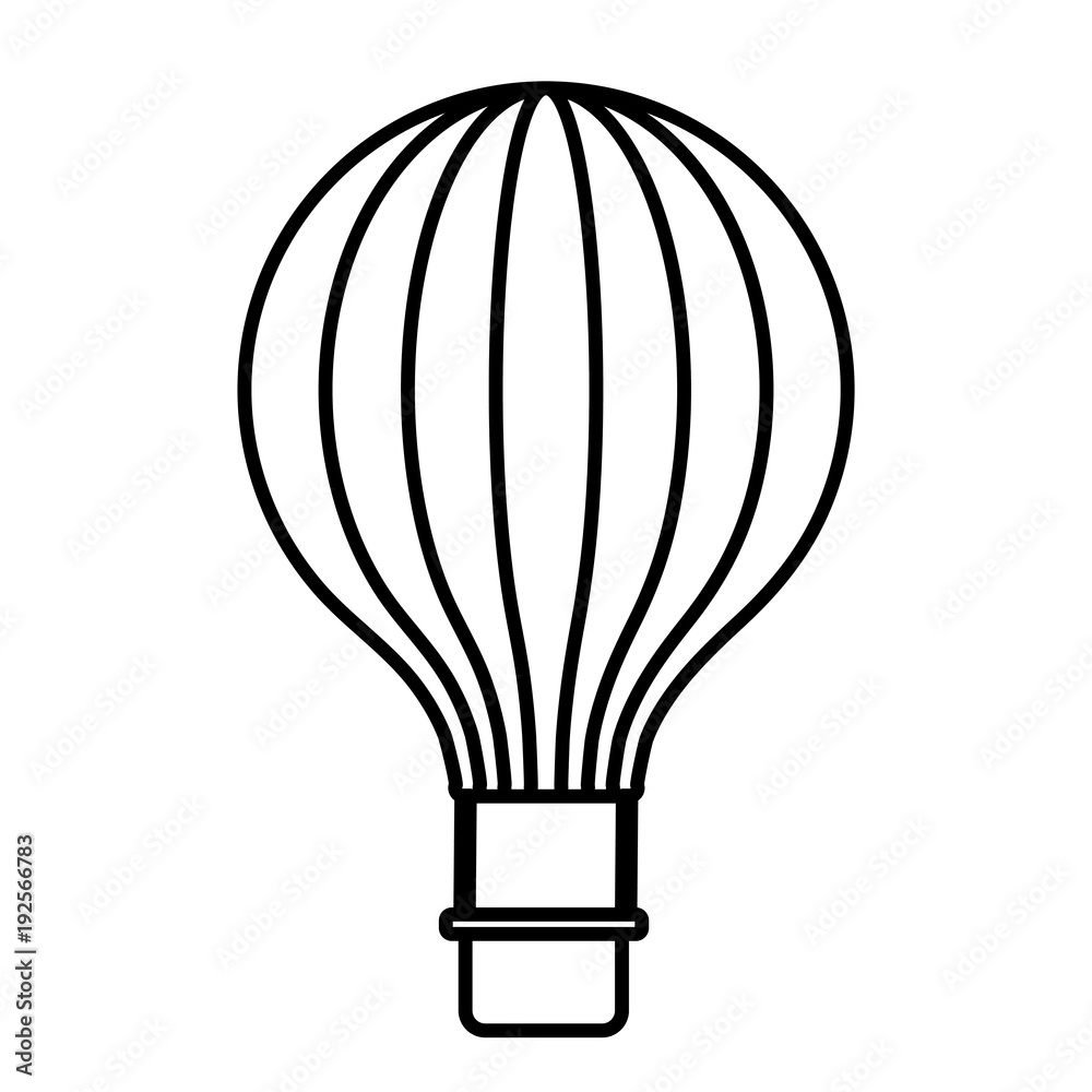 hot air balloon icon