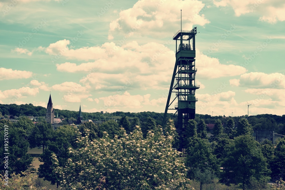 Fototapeta premium Grünes Ruhrgebiet Castrop-Rauxel